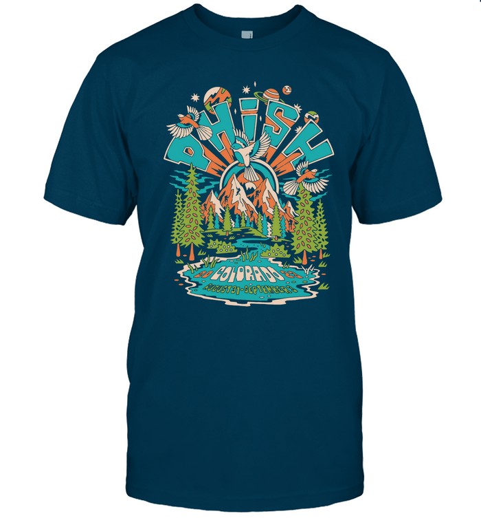 Limited Phish Summer Tour 2023 Aug 31 Sep 3 Colorado Tshirt