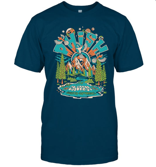 Limited Phish Summer Tour 2023 Aug 31 Sep 3 Colorado Tshirt