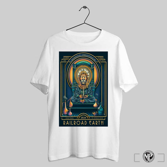 Poster Railroad Earth Jefferson Theater In Charlottesville Va December 30 31 2024 T Shirt Trending Sweatshirt