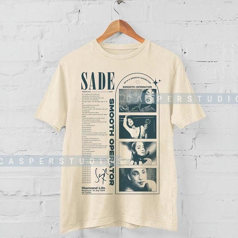 Sade Shirt, Sade Gift Unisex T-shirt, Sade Tour Shirt