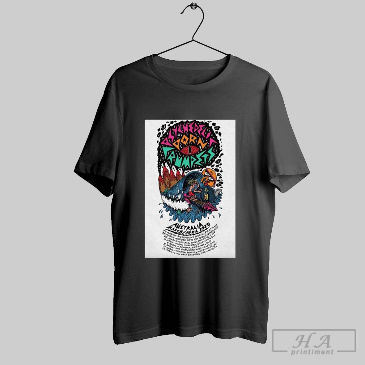 Psychedelic Porn Crumpets Australia 2025 Shirt
