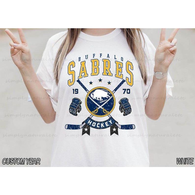 Buffalo Sweatshirt Crewneck, Vintage Sabres shirt, Buffalo Hockeys' Fan shirt, Hockeys' Tee, Sabres Sweatshirt
