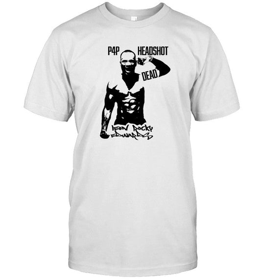 P4P HEADSHOT DEAD ROCKY LEON EDWARDS shirt