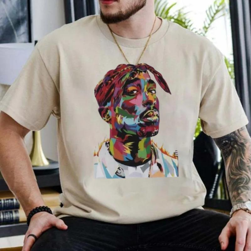 Hip Hop Rapper Unisex T Shirt 2pac, Hip Hop Shirt, Tupac Rapper Tee, Unisex Short Sleeve Tee