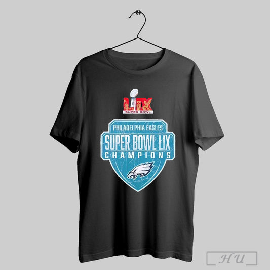 Team Philadelphia Eagles Super Bowl Lix Champions Logo 2025 T Shirt Sweatshirt