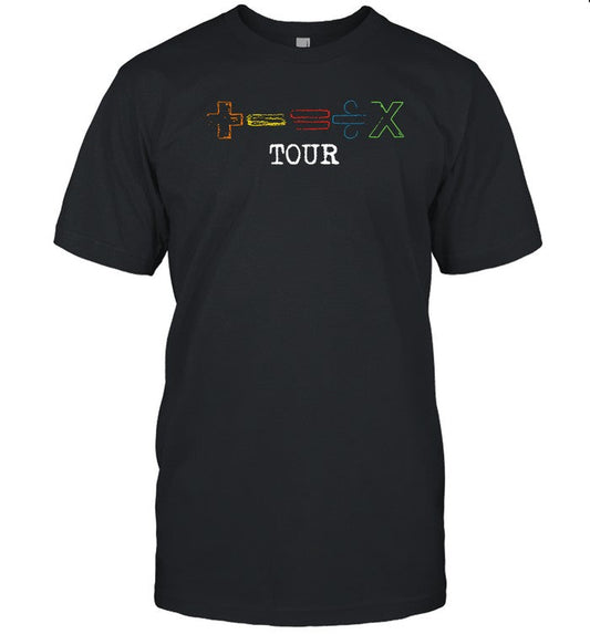 Ed Sheeran Shirt -=Ã·Ã— Tour