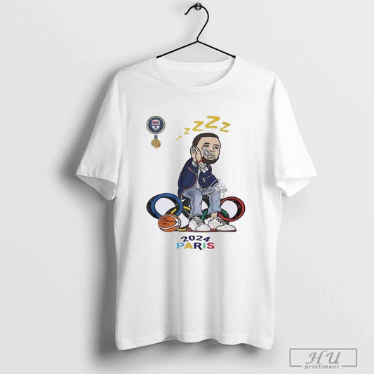Stephen curry olympic paris 2024 usa basketball gold sweet dream T-shirt