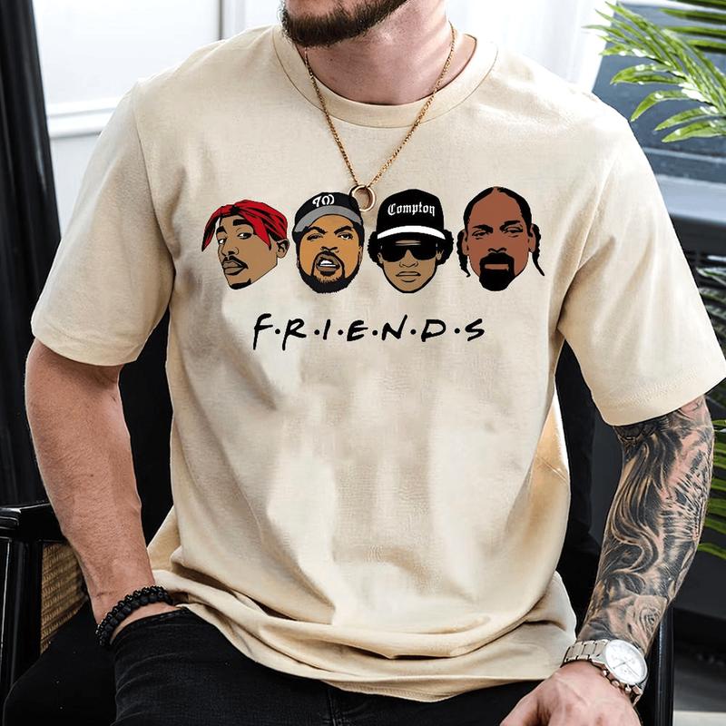 Friends Shirt, Hip Hop Shirt, Funny Rap Shirt, Biggie Shirt Ice Cube Shirt,90s Rap Shirt, 90s,Unisex Cotton Graphic Tee