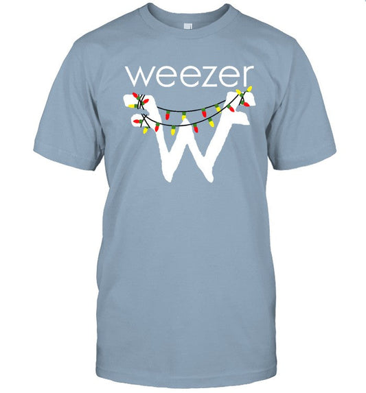Limited Weezer Holiday Lights Shirt