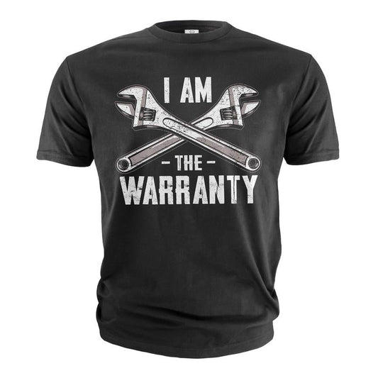 Men's Mechanic Shirt Funny Mechanic Tee Shirt Im The Warranty Shirt Auto Mechanic Gifts Car Mechanic T-Shirt Fathers Day Shirt For Dad Him