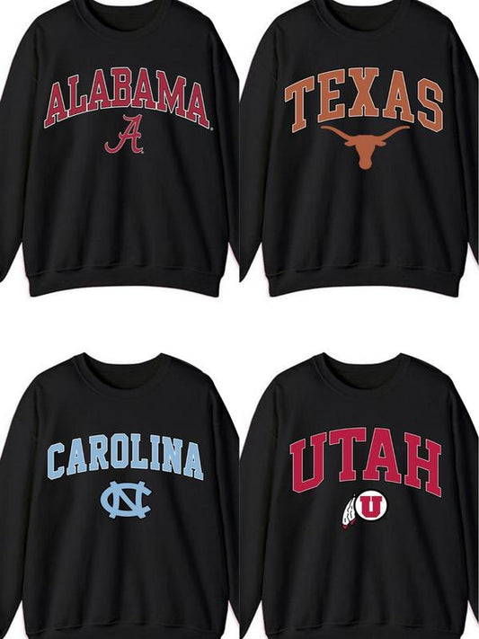 Best-Selling Vintage College NCAA Sweatshirt, Vintage Sweatshirt Football All Teams NCAA, Classic Sport Sweatshirt, Crewneck, Contton, Gifts For NCAA Fans