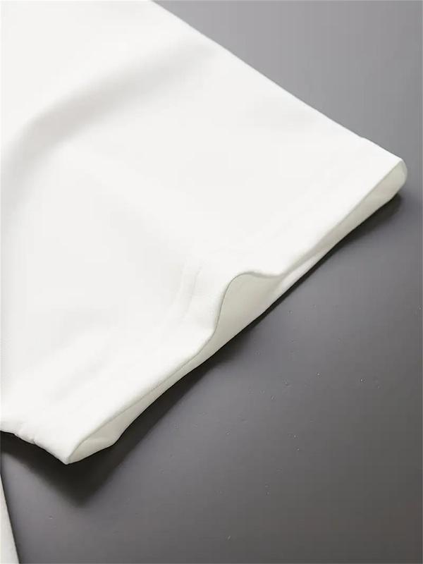 Men's Summer Clothes,Â Casual Letter Print Round Neck Short Sleeve GraphicÂ Tee, Regular Fit Crew Neck T-Shirt for Daily Wear, Fashion Men Clothes for Summer