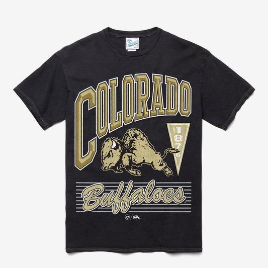 COLORADO BUFFALOES LOCKER VINTAGE TUBULAR TEE, VINTAGE GRAPHIC TEES, TP