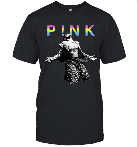 limited Pink Rainbow Praise tour shirt