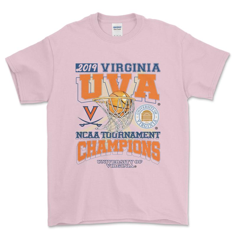 2019 NCAA Tournament Virginia T-Shirt, graphic vintage sports tees for men