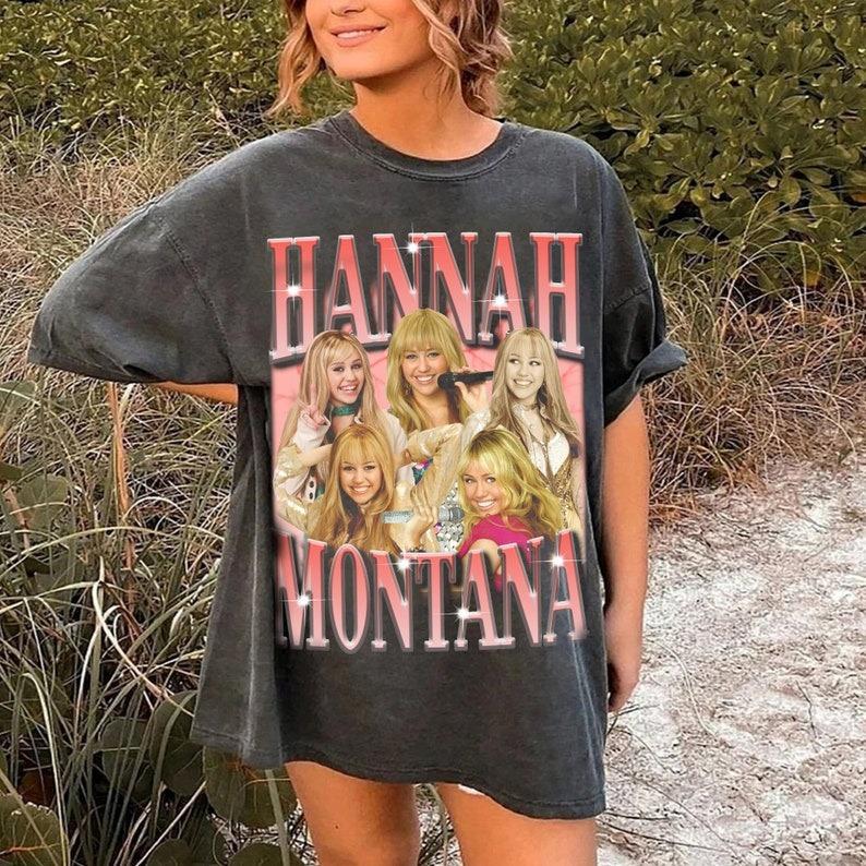 Retro Hannah Montana Shirt -Hannah Montana Vintage Shirt, Hannah Montana T shirt, Hannah Montana Sweatshirt, 90s Shirt