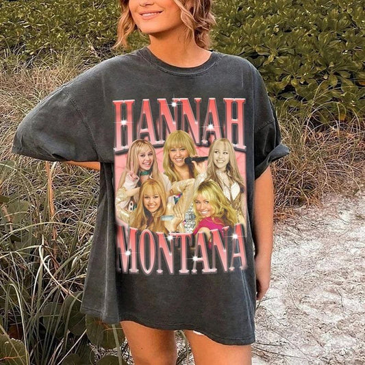 Retro Hannah Montana Shirt -Hannah Montana Vintage Shirt, Hannah Montana T shirt, Hannah Montana Sweatshirt, 90s Shirt