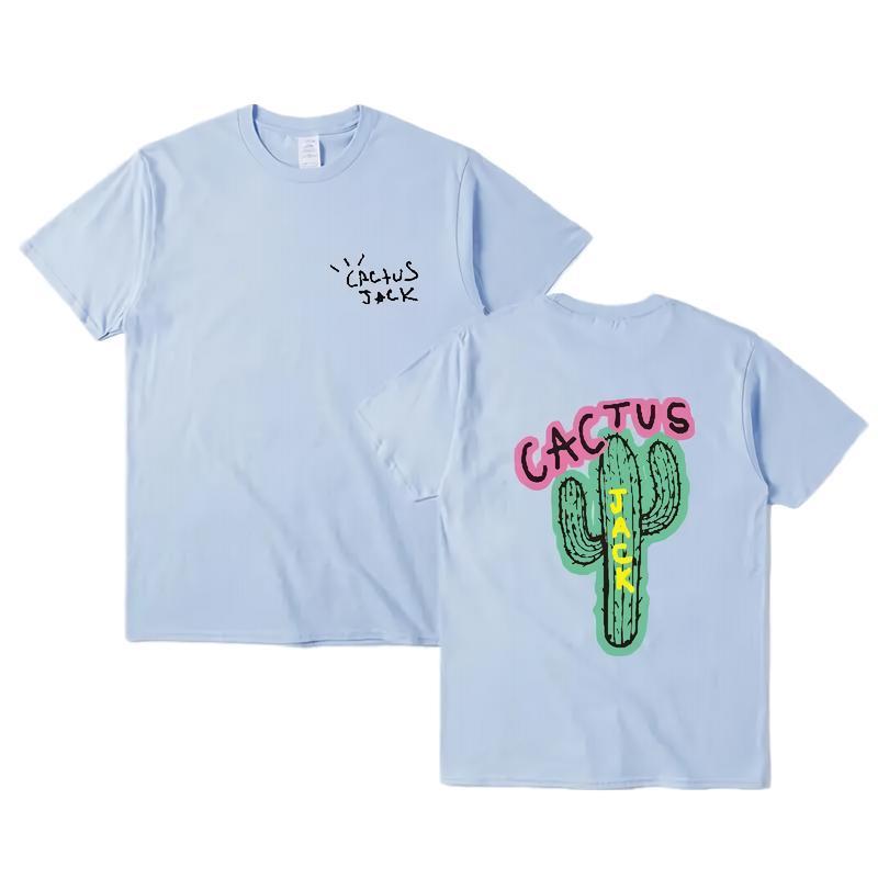 Cactus Jack Cotton T Shirt, Gift For Womens Men, Fan Travis, Vintage Graphic Tee, Tshirt for Men, Women, Cute Tshirt
