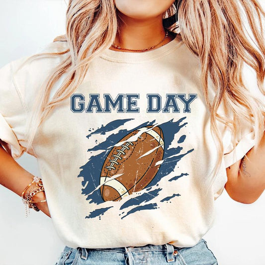 Football Shirt, Game Day Shirt, Football Team Matching Shirt, Sport Graphic Tee, Fall Football Shirt, Football Mom, Cheer Mom, Game Day