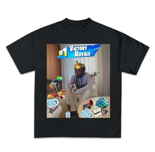 K-dot V-Bucks Items Victory Royale Fortnite Graphic Tee Shirt Rap Hip Hop Fans Gift For Fans Classic Cotton