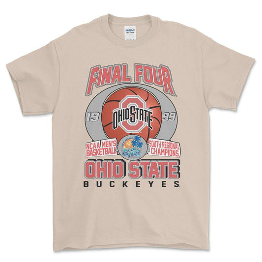 1999 NCAA Final Four Ohio State T-Shirt,, graphic vintage sports tees for men