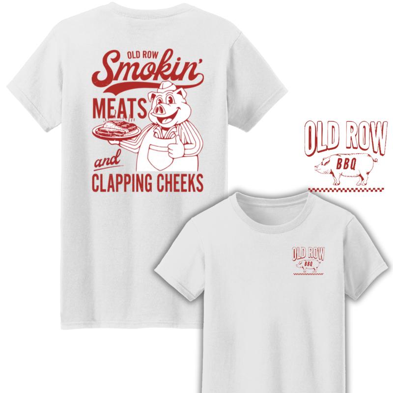 Old Row The Smokin' Meats Both Sides Unisex T-Shirt Cotton
