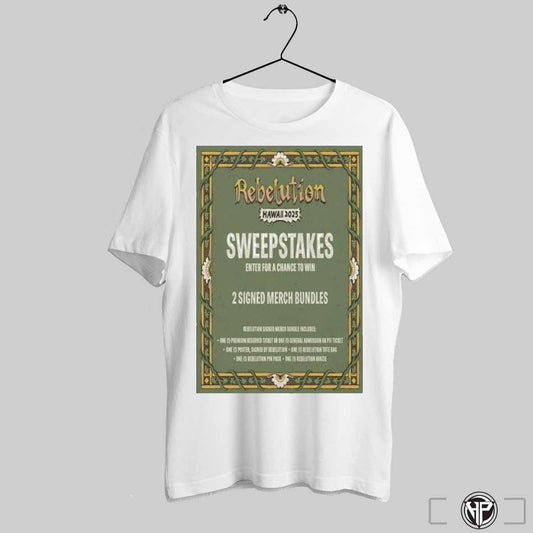 Rebelution Hawaii 2025 Sweepstakes Enter For A Change To Win Shirt Trendy Sweatshirt