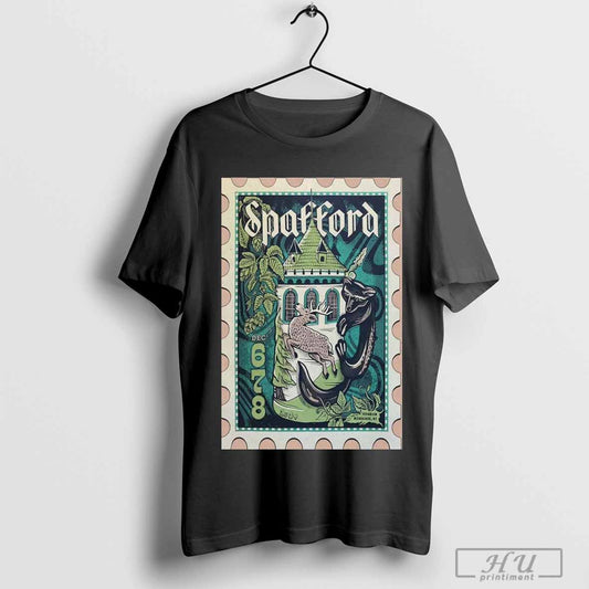 Spafford Dec 6 7 8 2024 Vivarium Milwaukee Wi Poster Tour T Shirt