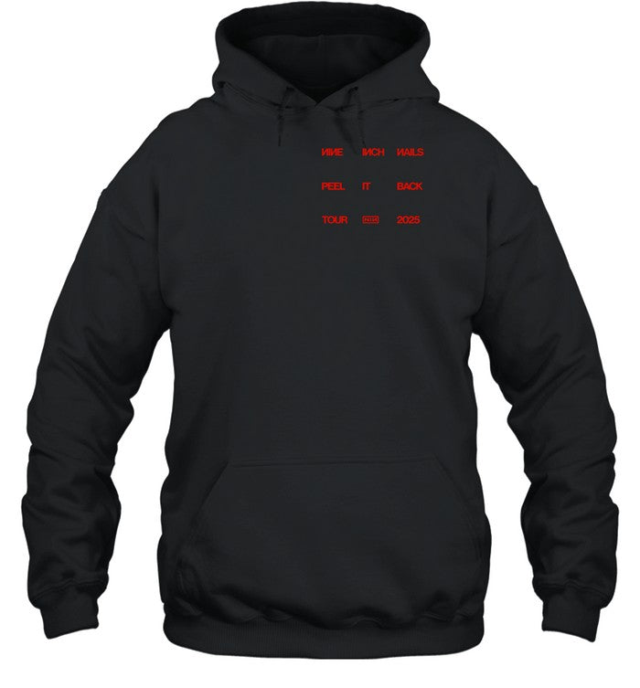 Nine Inch Nails Peel It Back Tour 2025 Hoodie