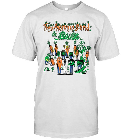 Limited Trey Anastasio Band And Goose Fall Tour 22 Peas & Carrotatures Shirt