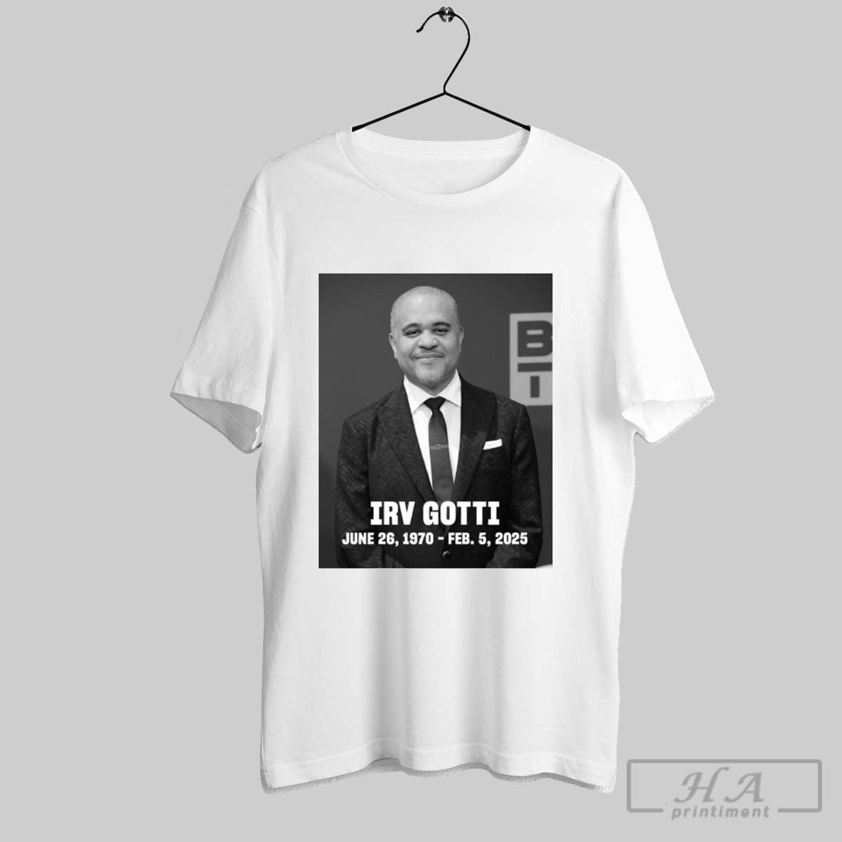 Rip Irv Gotti Cofounder Of Murder Inc Records According To The Hollywood Reporter 1970 2025 Poster T Shirt