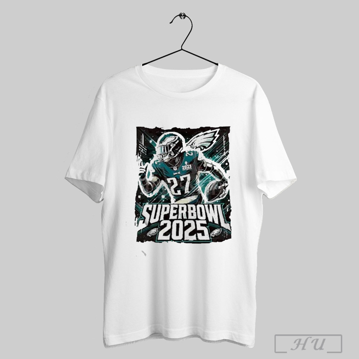 Premium Super Bowl 2025 Eagles 27 2025 T Shirt Sweatshirt