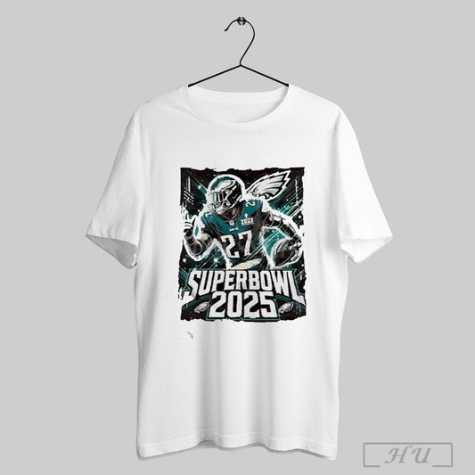 Premium Super Bowl 2025 Eagles 27 2025 T Shirt Sweatshirt