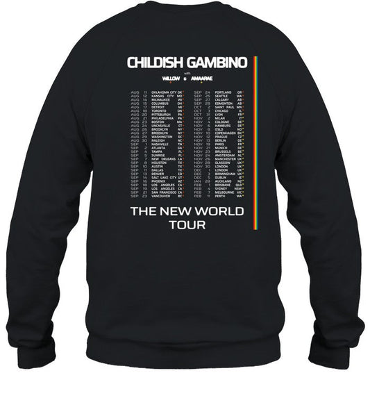 Limited Childish Gambino Tour 2024 Shirt