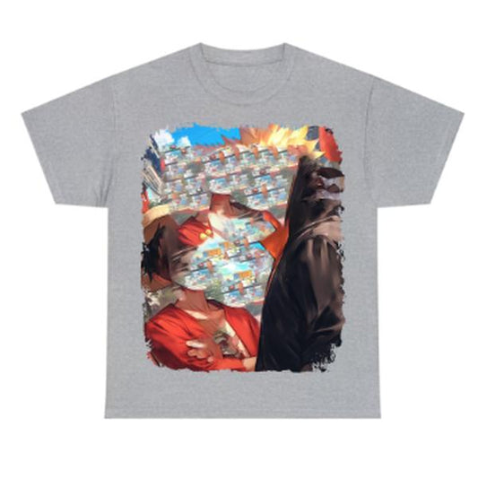 Narut0 and Luff Shirt, Animee Shirt Sweatshirt Hoodie Unisex