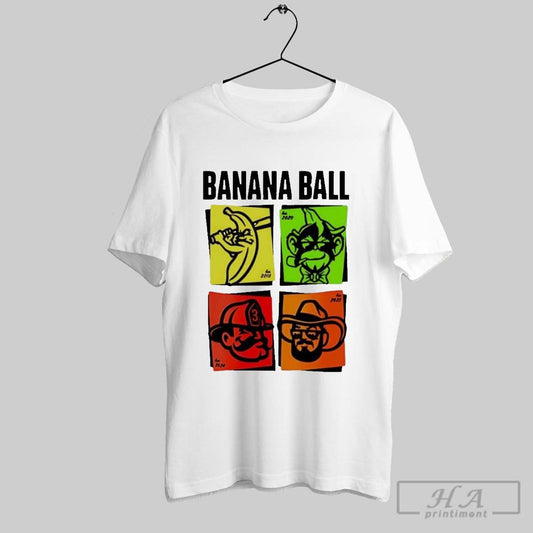 Premium Banana Ball 2025 24 Hour Exclusive Block T Shirt