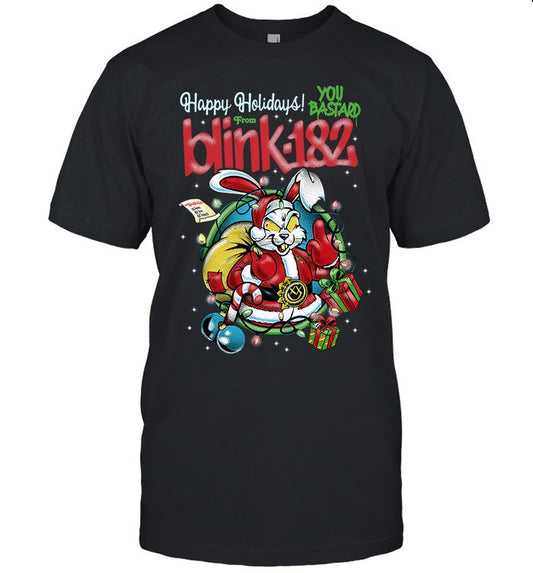 Happy Holidays From Blink-182 Limited Shirt