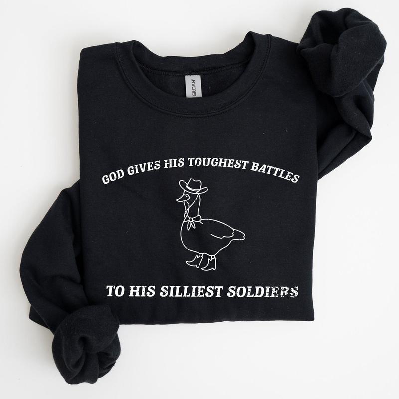 Silly Goose, Funny, Aesthetic Sweatshirt, Sweatshirt, Hoodie