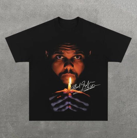 T.Weeknd TEE, Vintage Weeknd Graphic T-Shirt, Music Rap Tee, Pop, Hip Hop, R&B, Y2k, Unisex T-Shirt, Gift For Men Women Menswear Top Streetwear