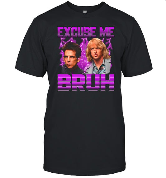Funnyahhtees Store Excuse Me Bruh Shirt
