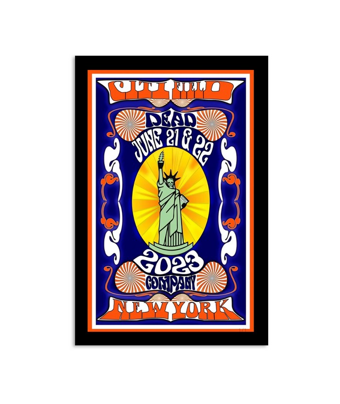 Dead And Company Event Tour New York, NY June 21 & 22, 2023 Poster
