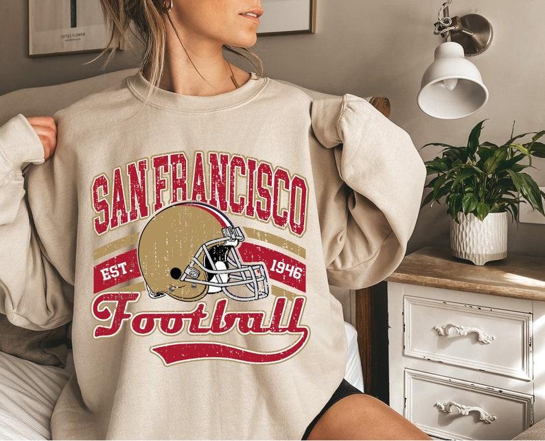 San Francisco Football Sweatshirt, 49ers Shirt, Niners T-Shirt, The Niners, San Francisco Sweatshirt, Football Jacket, Fan T-Shirt, Unisex Shirt Tee, Football Fan Shirt, Gift Shirt For Fan SF 49ers