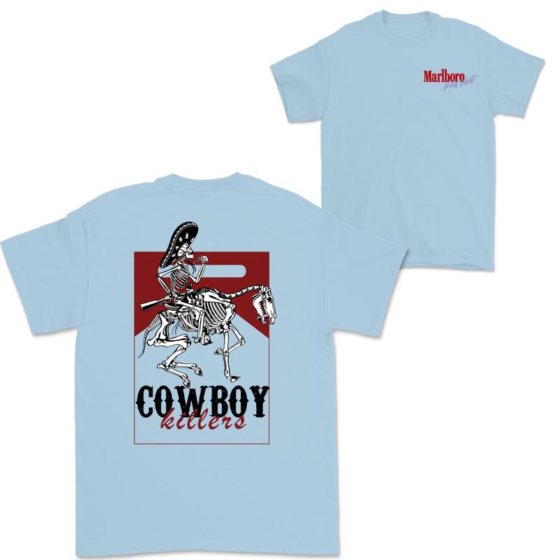 Vintage Marlboro Cowboy Wild West Shirt, Country Music, Cowboy Kille T-shirt Menswear Top