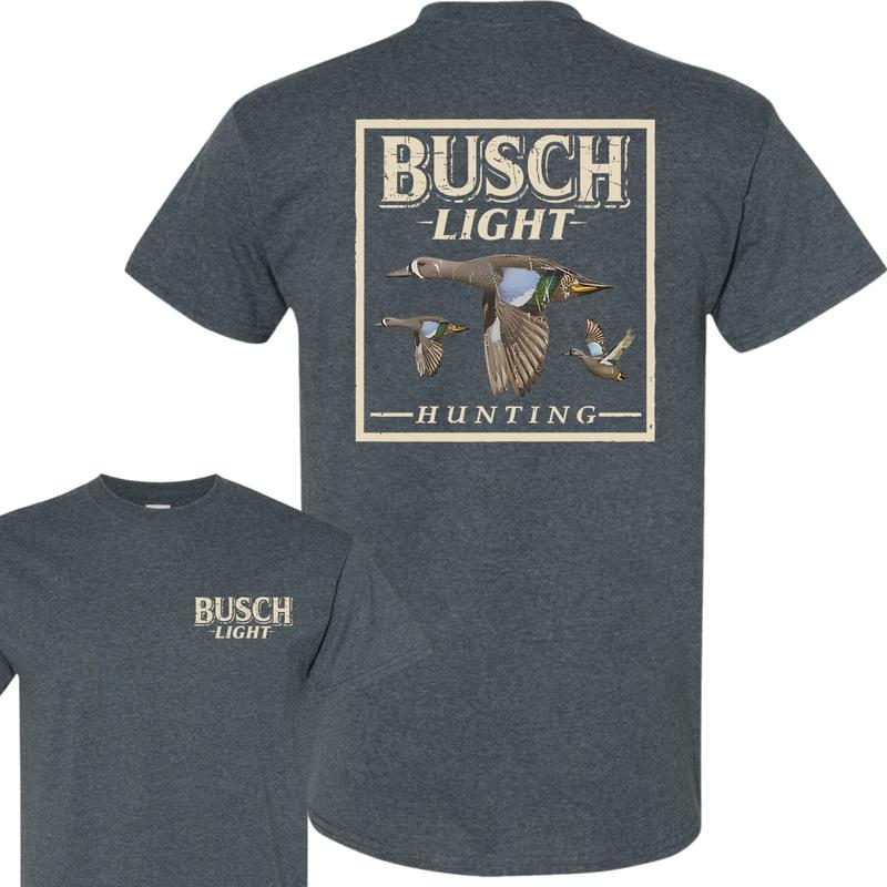 Busch Light Hunting Camo Duck T-Shirt, Unisex T-Shirt, Full Color T-Shirt, For Men, For Women