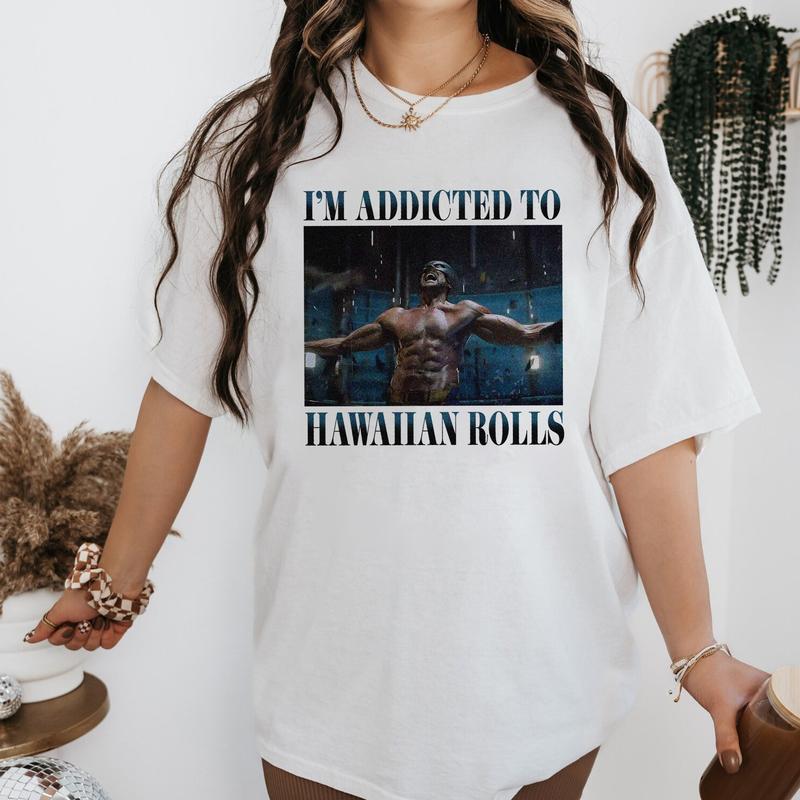 I'm Addicted To Hugh Jackman's Hawaiian Rolls Shirt, Hugh Jackman Hot Shirt, Hugh Jackman Abs Cotton Fabric Everyday Wear