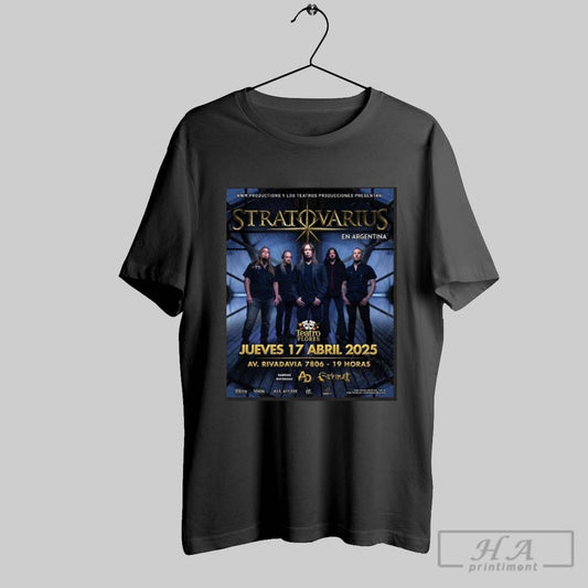 Stratovarius En Argentina Tour 2025 Shirt Sweatshirt Tee Shirt