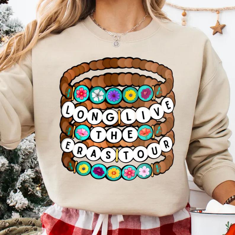 The Er@ Friendship Bracelet Long Live TshirtSweatshirthoodie, Vintage fan shirt, Gift for fan, Friendship tshirt