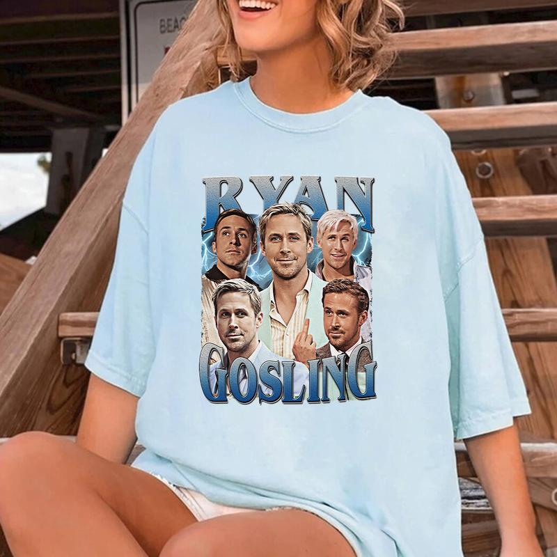 Ryan T Shirt, Gosling T-Shirt, Ryan Vintage Shirt, Gift For Woman and Man Unisex T-Shirt Sweatshirt Hoodie