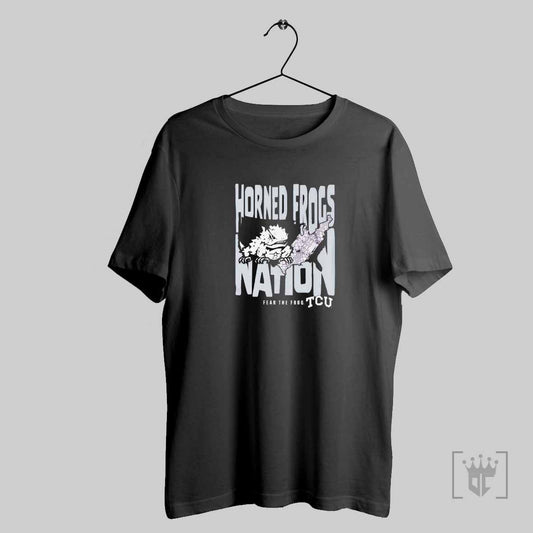 Tcu Horned Frogs Nation Fear The Frogs 2025 T Shirt