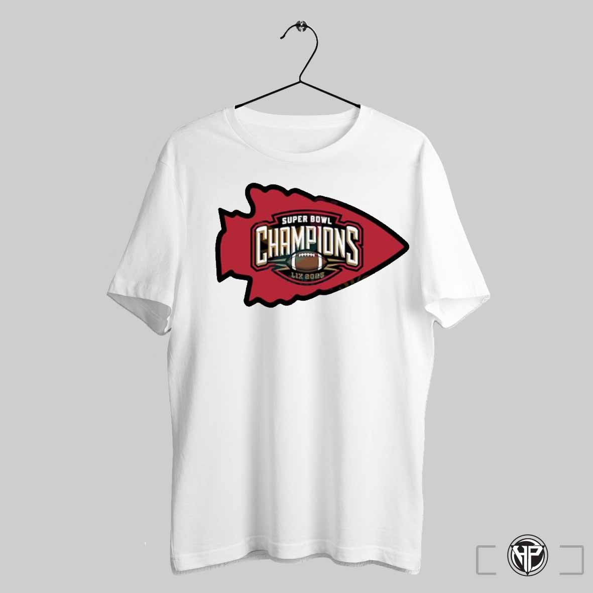 Super Bowl Lix Champions 2025 Kansas City Chiefs Football Shirt